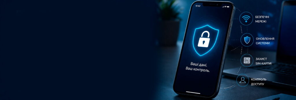 безпека смартфона — захист даних, SIM-карти та доступу до телефону